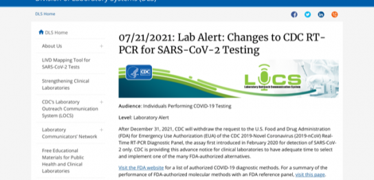 『CDC recommends clinical laboratories and testing sites that have been using the CDC 2019-nCoV RT-PCR assay ...』